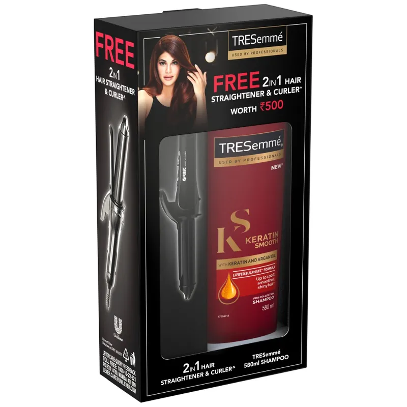 TRESEMME KS SHAMPOO 580ml+HS FREE